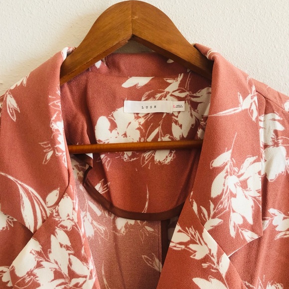 Soft coral blazer - Picture 4 of 6